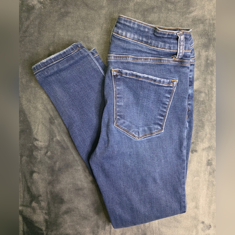 Bridge By GLY Mis Rise Skinny Jesns Sz 28
